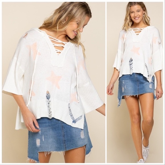 POL Star Spangled Stars Transitional Top - Picture 9 of 16